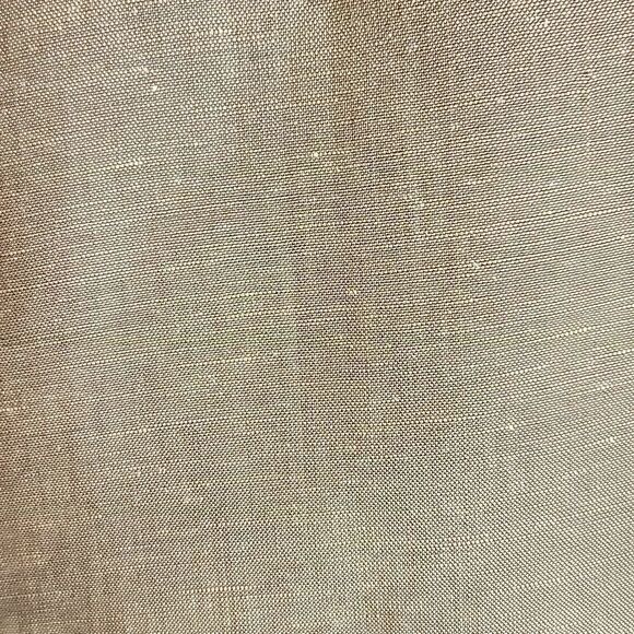 Norton McNaughton-Linen/Rayon tan colored shirt with 3/4 sleeves. L. NWT. - Picture 10 of 12